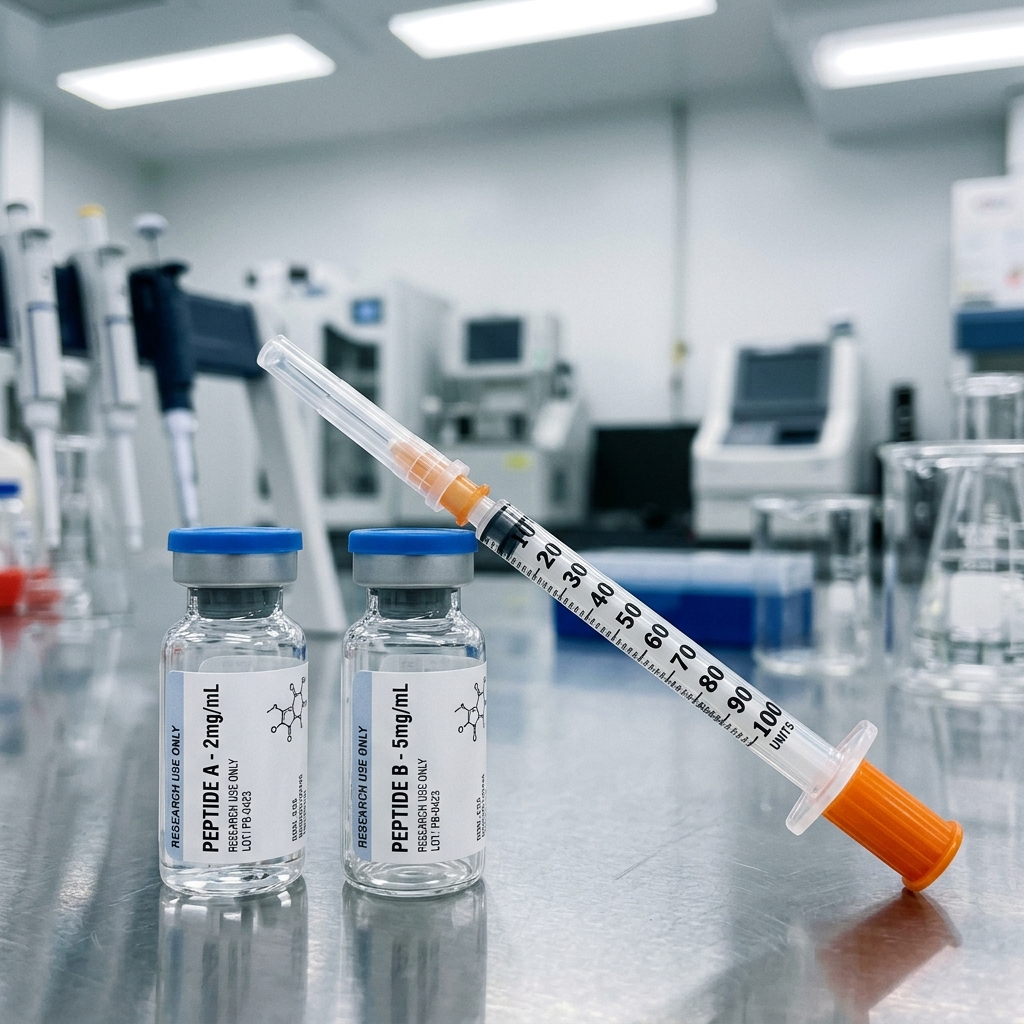 Mixing Peptides in One Syringe: The Sequential Draw Protocol